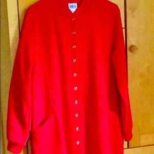 BFA Classics fleece jacket or cozy top, XL